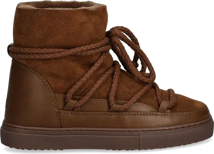 Leather Lace-Up Boots