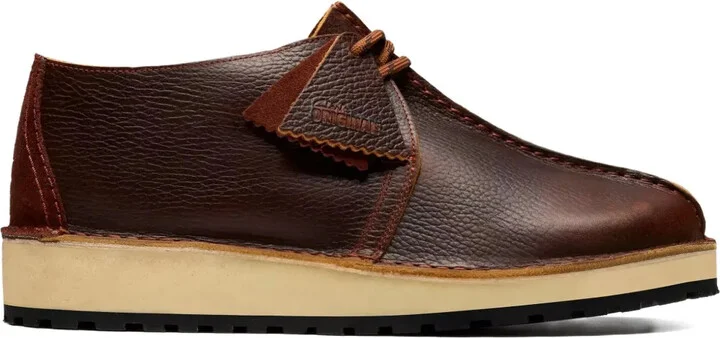 Leather Lace-Up Boots