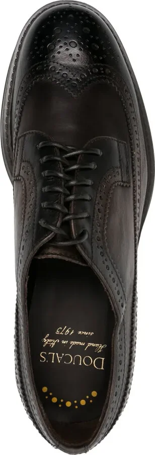 leather lace-up Brogue shoes - Image 4