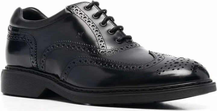 Leather Lace-Up Brogues - Image 2
