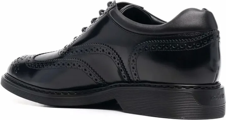 Leather Lace-Up Brogues - Image 3