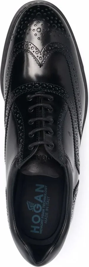 Leather Lace-Up Brogues - Image 4