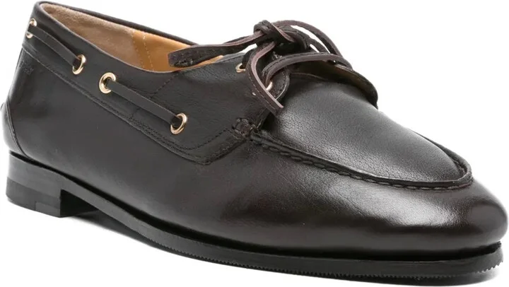 Leather Lace-Up Derby - Image 2