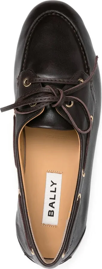 Leather Lace-Up Derby - Image 4