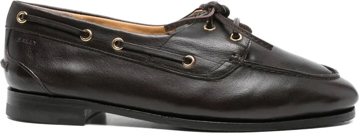 Leather Lace-Up Derby