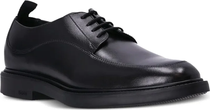 Leather Lace-Up Derby Shoes - Image 2