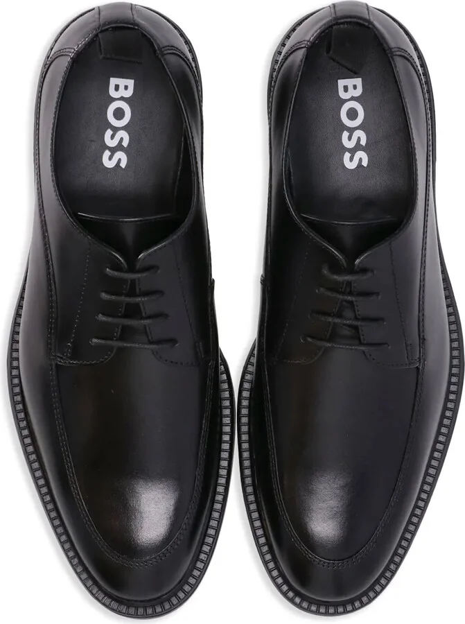 Leather Lace-Up Derby Shoes - Image 4