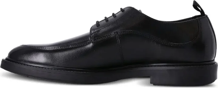 Leather Lace-Up Derby Shoes - Image 5
