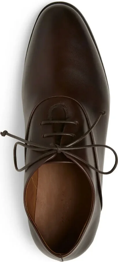Leather Lace-Up Derby Shoes - Image 3