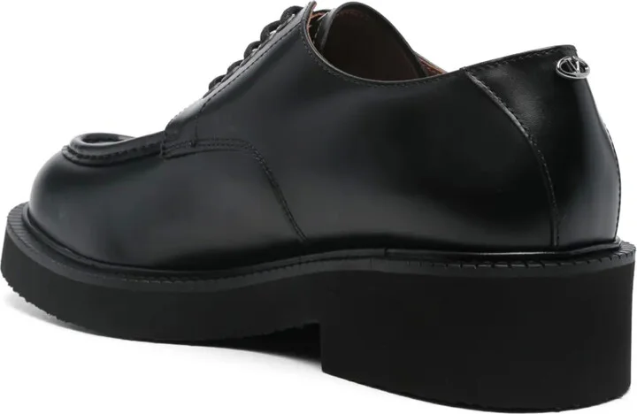 Leather Lace-Up Derby Shoes - Image 3