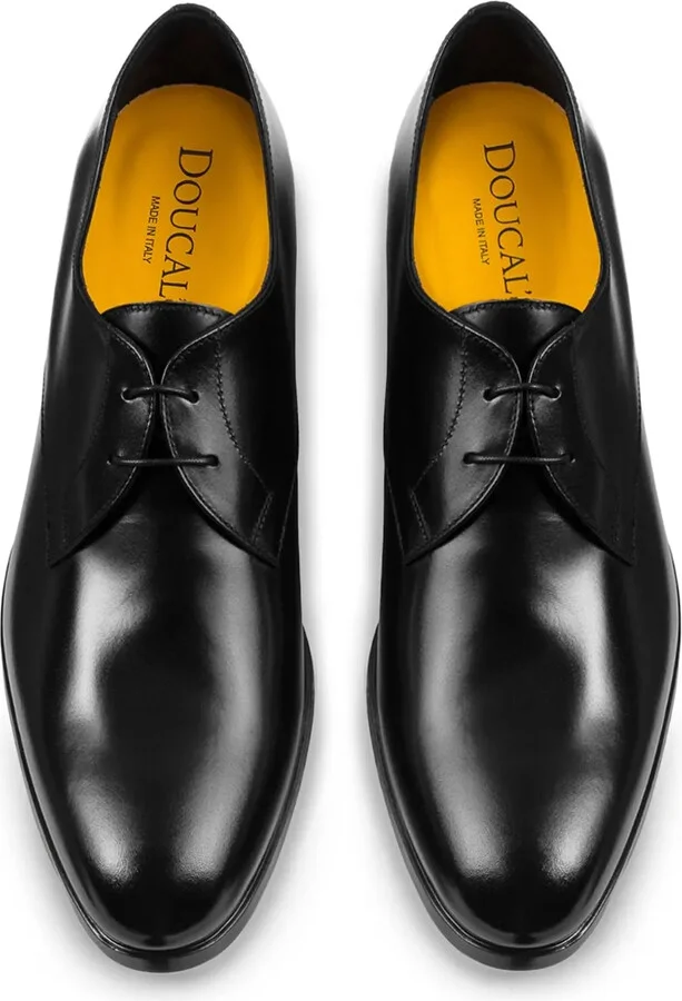Leather Lace-Up Derby Shoes - Image 3
