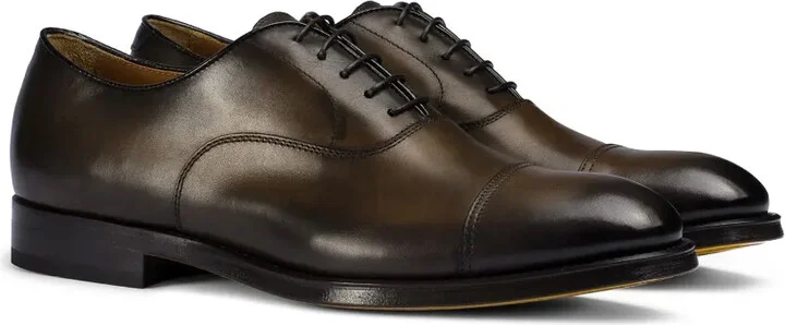 Leather Lace-Up Derby Shoes - Image 2