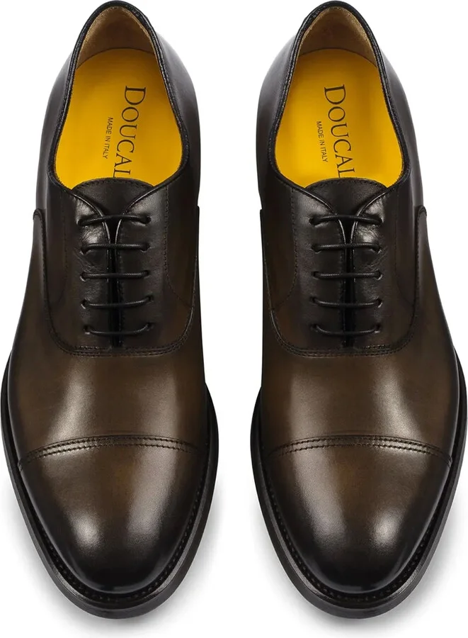 Leather Lace-Up Derby Shoes - Image 3