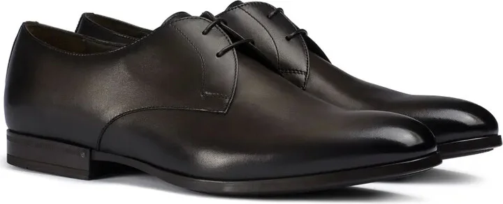 Leather Lace-Up Derby Shoes - Image 2