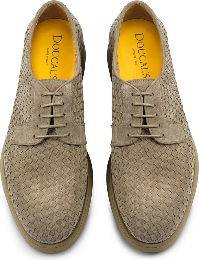 Leather Lace-Up Derby Shoes - Image 3
