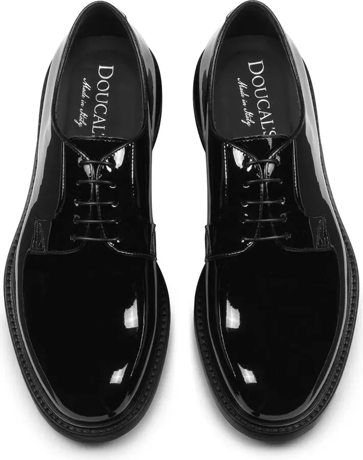 Leather Lace-Up Derby Shoes - Image 3