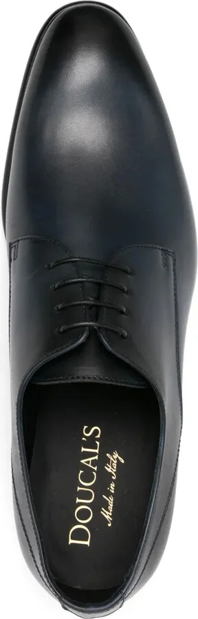 Leather Lace-Up Derby Shoes - Image 4