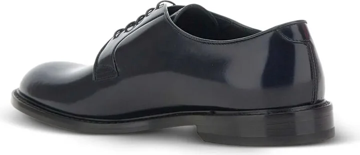 Leather Lace-Up Derby Shoes - Image 3