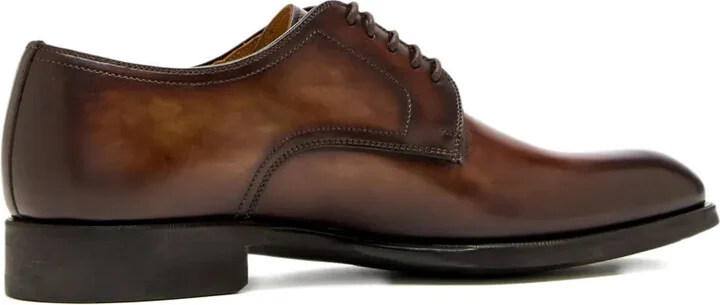 Leather Lace-Up Derby Shoes - Image 3
