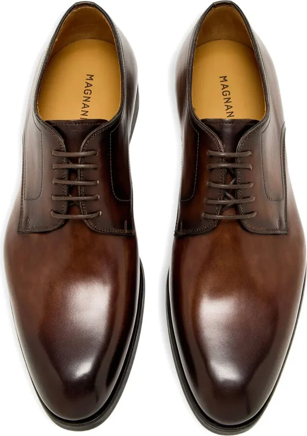 Leather Lace-Up Derby Shoes - Image 4