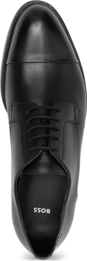 Leather Lace-Up Derby Shoes - Image 4