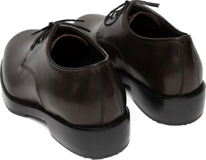 Leather Lace-Up Derby Shoes - Image 3
