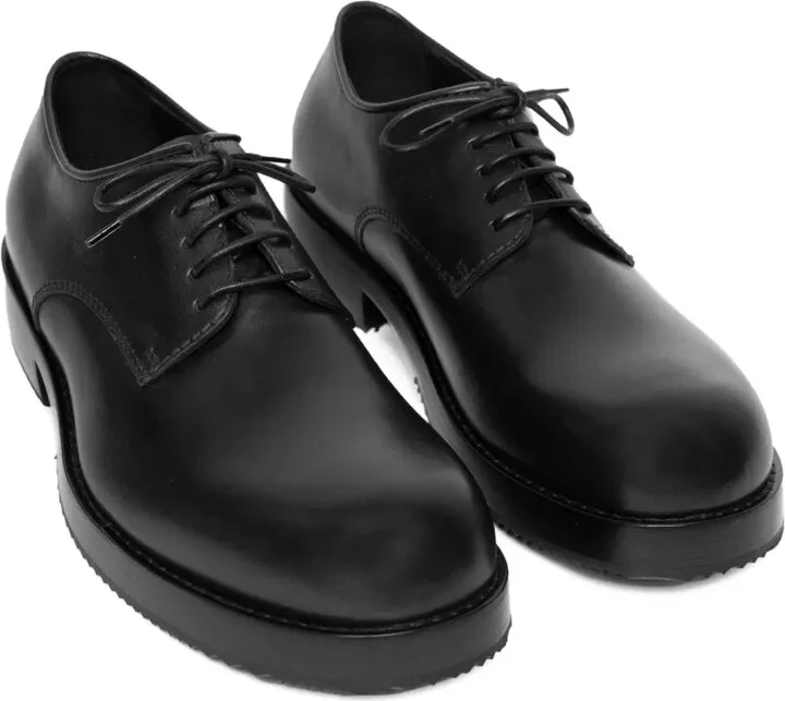 Leather Lace-Up Derby Shoes - Image 2
