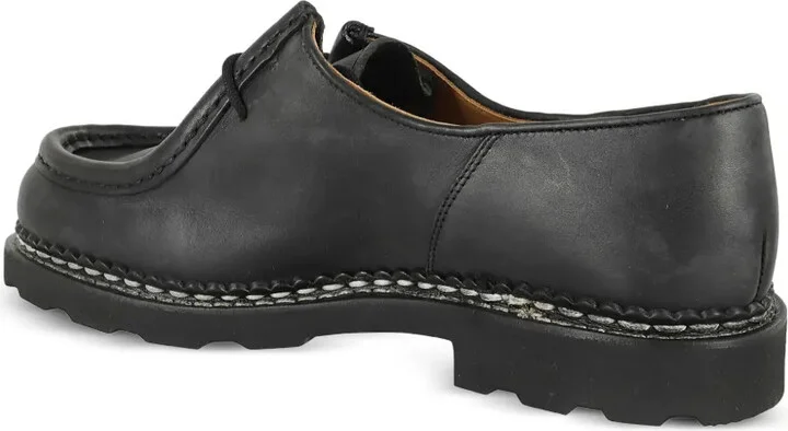 Leather Lace-Up Derby Shoes - Image 3