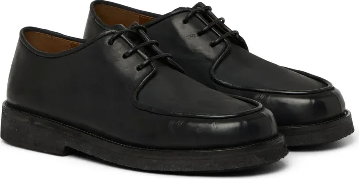 Leather Lace-Up Derby Shoes - Image 2