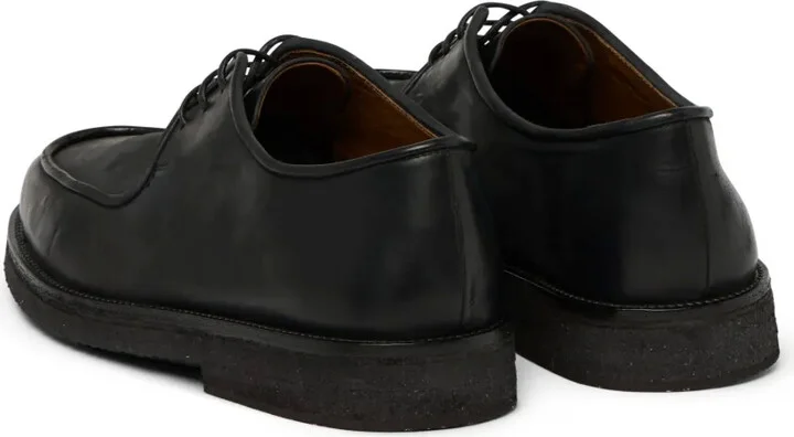 Leather Lace-Up Derby Shoes - Image 3
