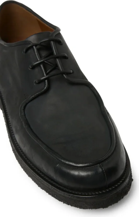 Leather Lace-Up Derby Shoes - Image 4