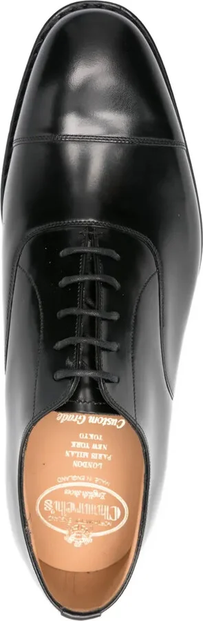 Leather Lace-Up Derby Shoes - Image 4