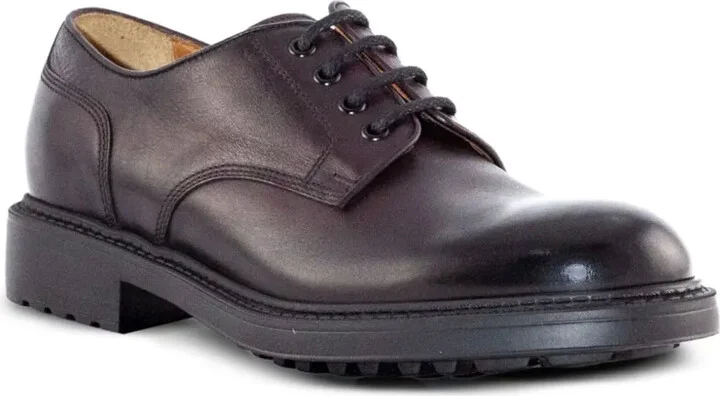 Leather Lace-Up Derby Shoes - Image 2