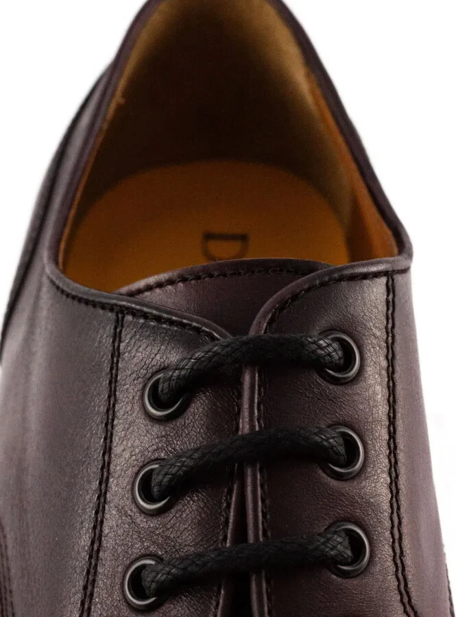 Leather Lace-Up Derby Shoes - Image 3