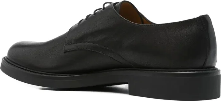 Leather Lace-Up Derby Shoes - Image 3