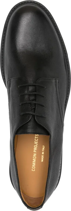 Leather Lace-Up Derby Shoes - Image 4