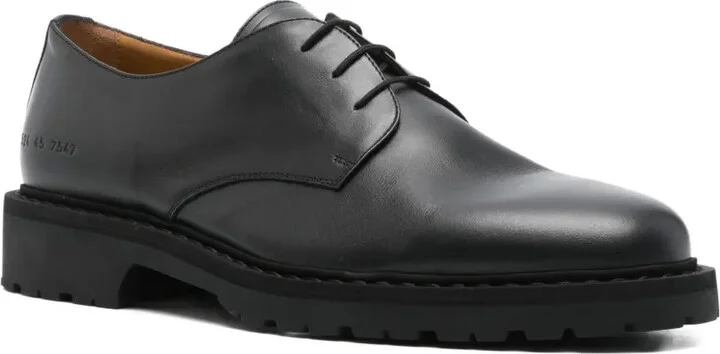 Leather Lace-Up Derby Shoes - Image 2