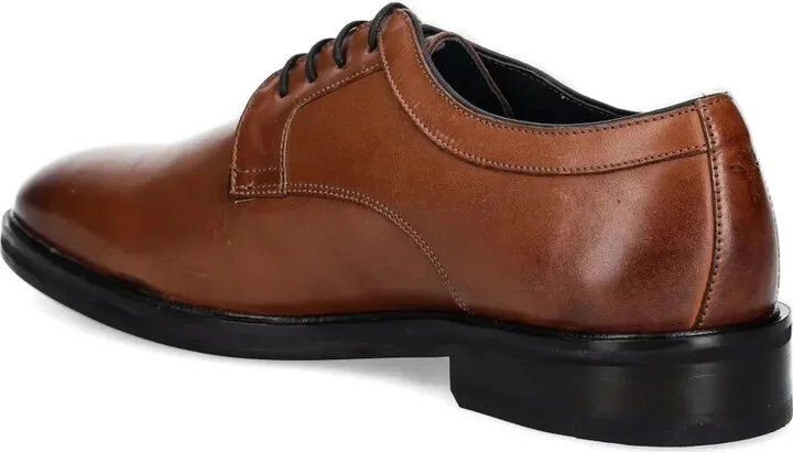 Leather Lace-Up Derby Shoes - Image 3