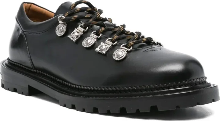 Leather Lace-Up Derby Shoes - Image 2