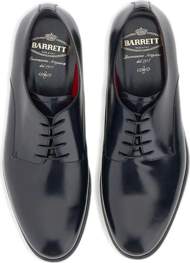 Leather Lace-Up Derby Shoes - Image 5