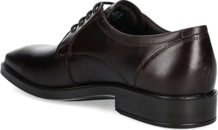 Leather Lace-Up Derby Shoes - Image 3