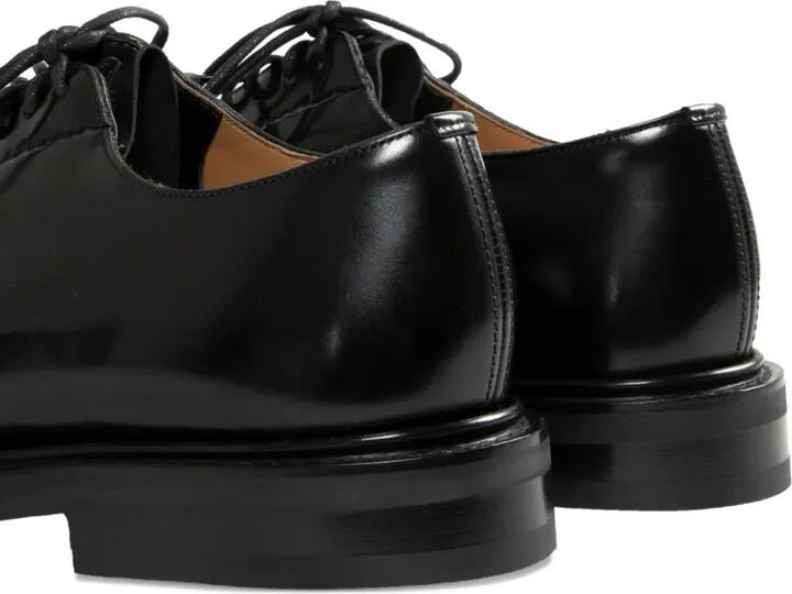 Leather Lace-Up Derby Shoes - Image 4