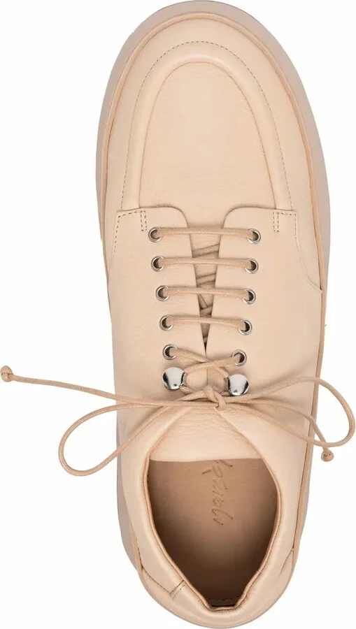 Leather Lace-Up Derby Shoes - Image 4
