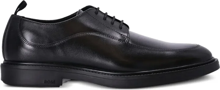 Leather Lace-Up Derby Shoes