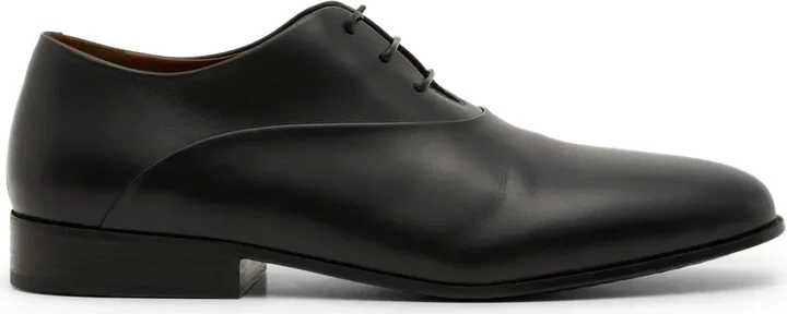 Leather Lace-Up Derby Shoes