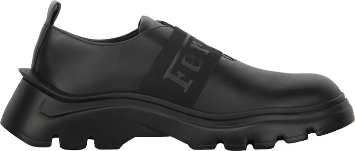 Leather Lace-up Derby Shoes