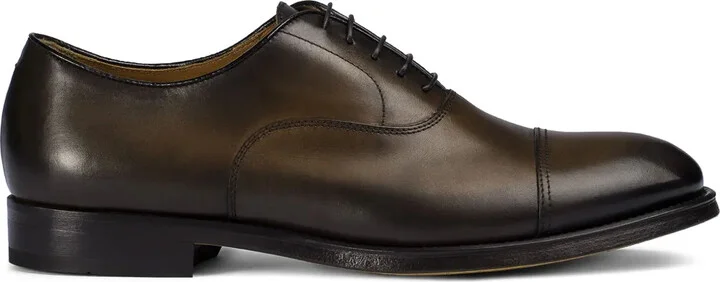 Leather Lace-Up Derby Shoes