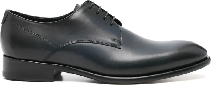 Leather Lace-Up Derby Shoes
