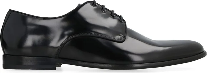 Leather Lace-up Derby Shoes