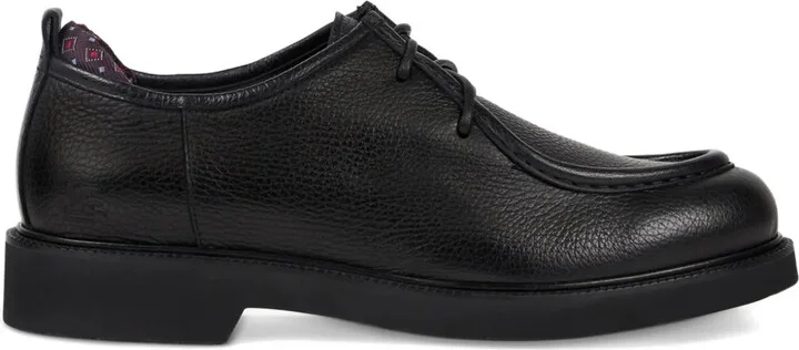leather lace-up Derby shoes